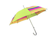 چتر انعطاف پذیر رنگارنگ J ، چتر دستگیره مستقیم UV ضد اشعه ماوراء بنفش تامین کننده