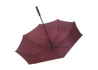 پارچه پلی استر / پارچه ضد باد ضد چتر بزرگ گلف محافظت در برابر باران تامین کننده